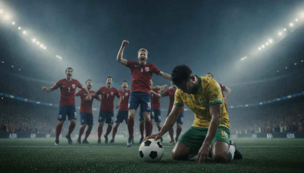 Norveç’ten Brezilya’ya Soğuk Duş: Haaland ve Neymar’ın Vedası